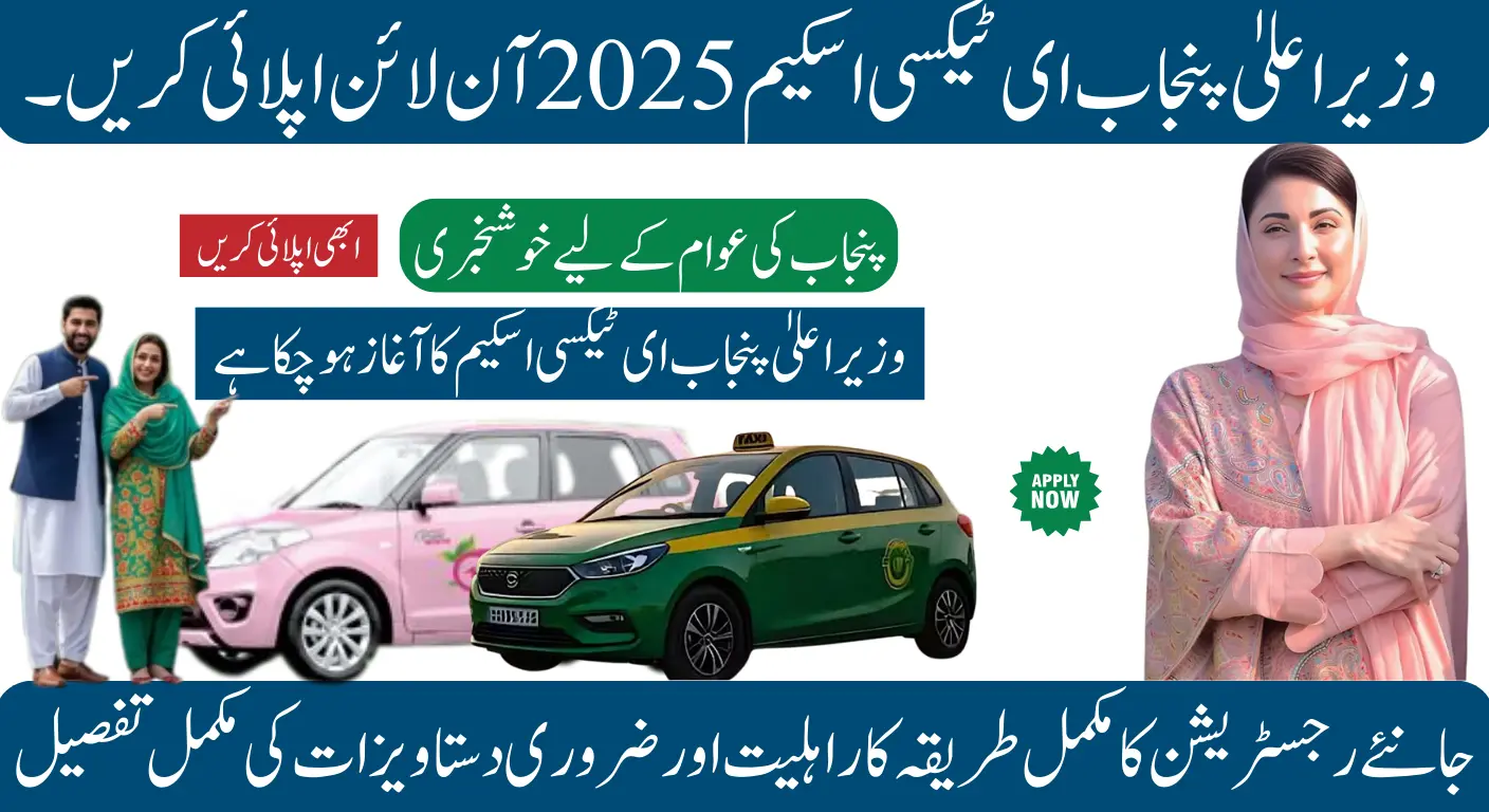 CM Punjab E Taxi Scheme required documents 2025