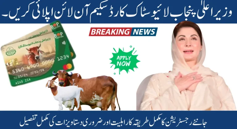 Farmer using CM Punjab Livestock Card for his animals