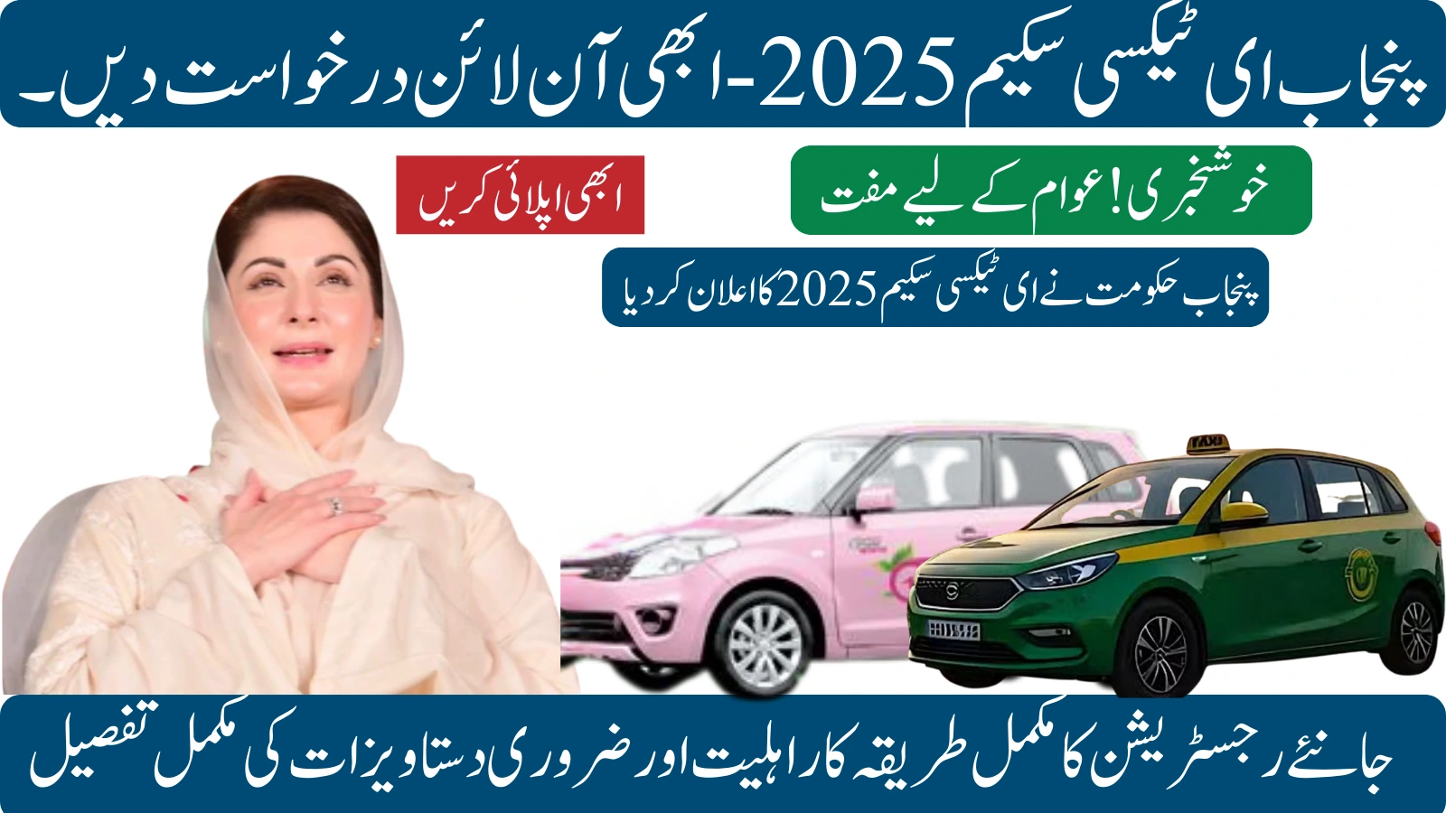 Punjab E-Taxi Scheme 2025