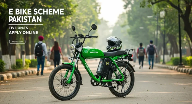 e bike scheme pakistan apply online