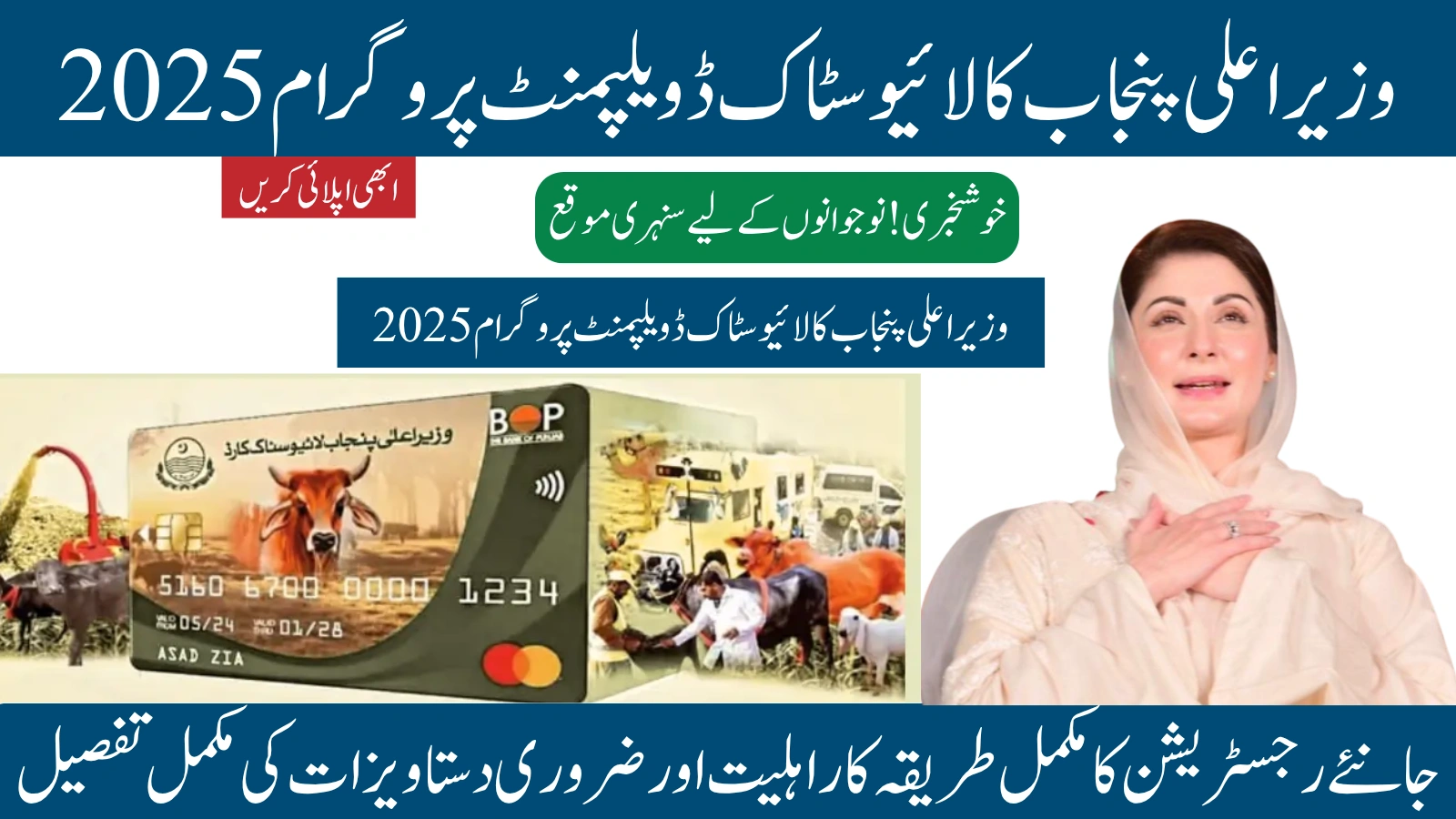 Punjab Livestock Development Program 2025,