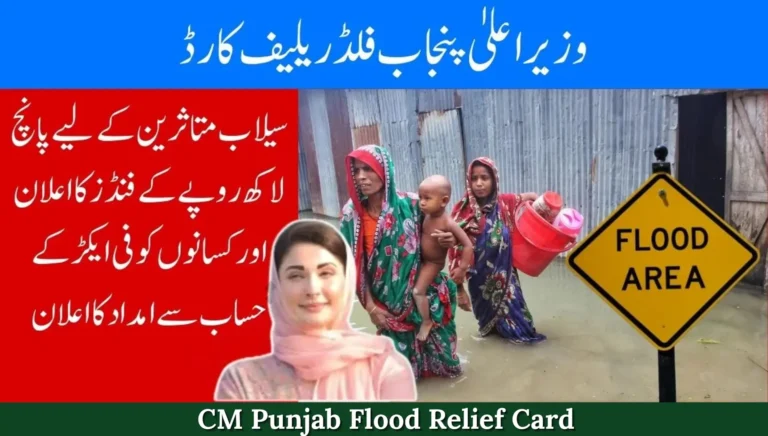 CM Flood Relief Card 2025 update
