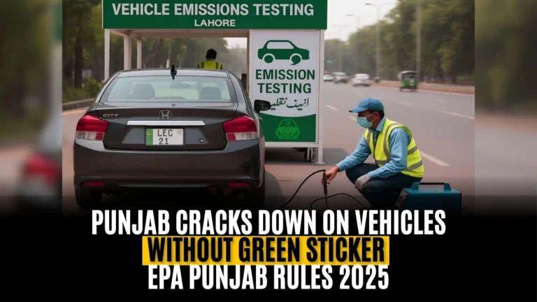 Green Sticker Policy 2025