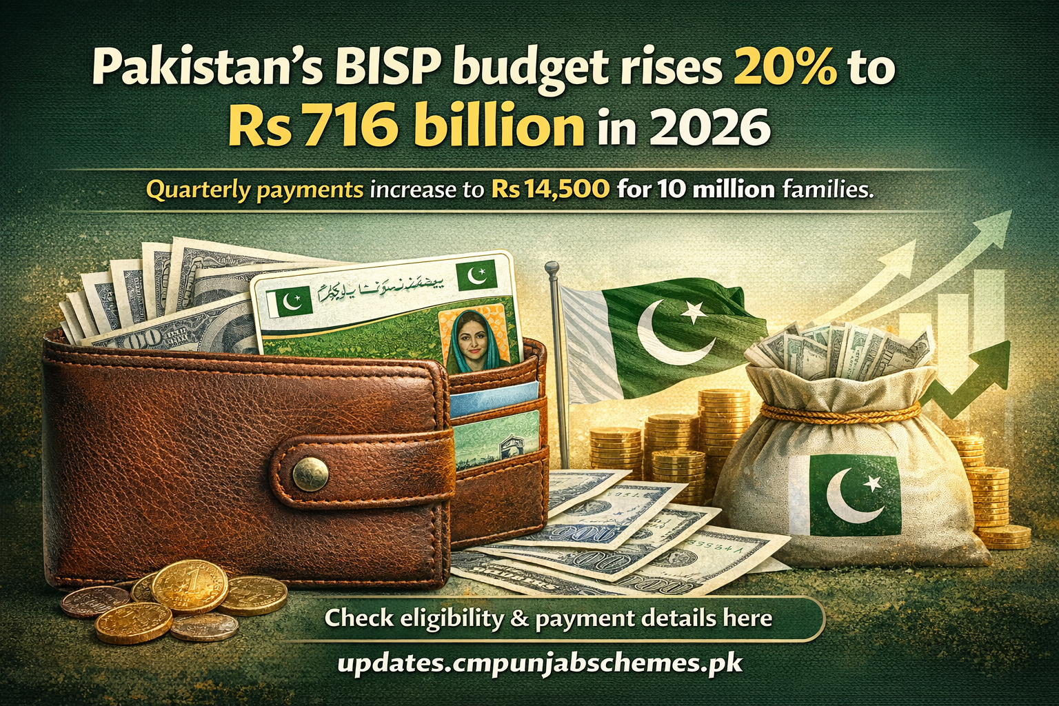 Government of Pakistan Announces 20% Increase in BISP 8171 Kafalat 2026 Payment Budget